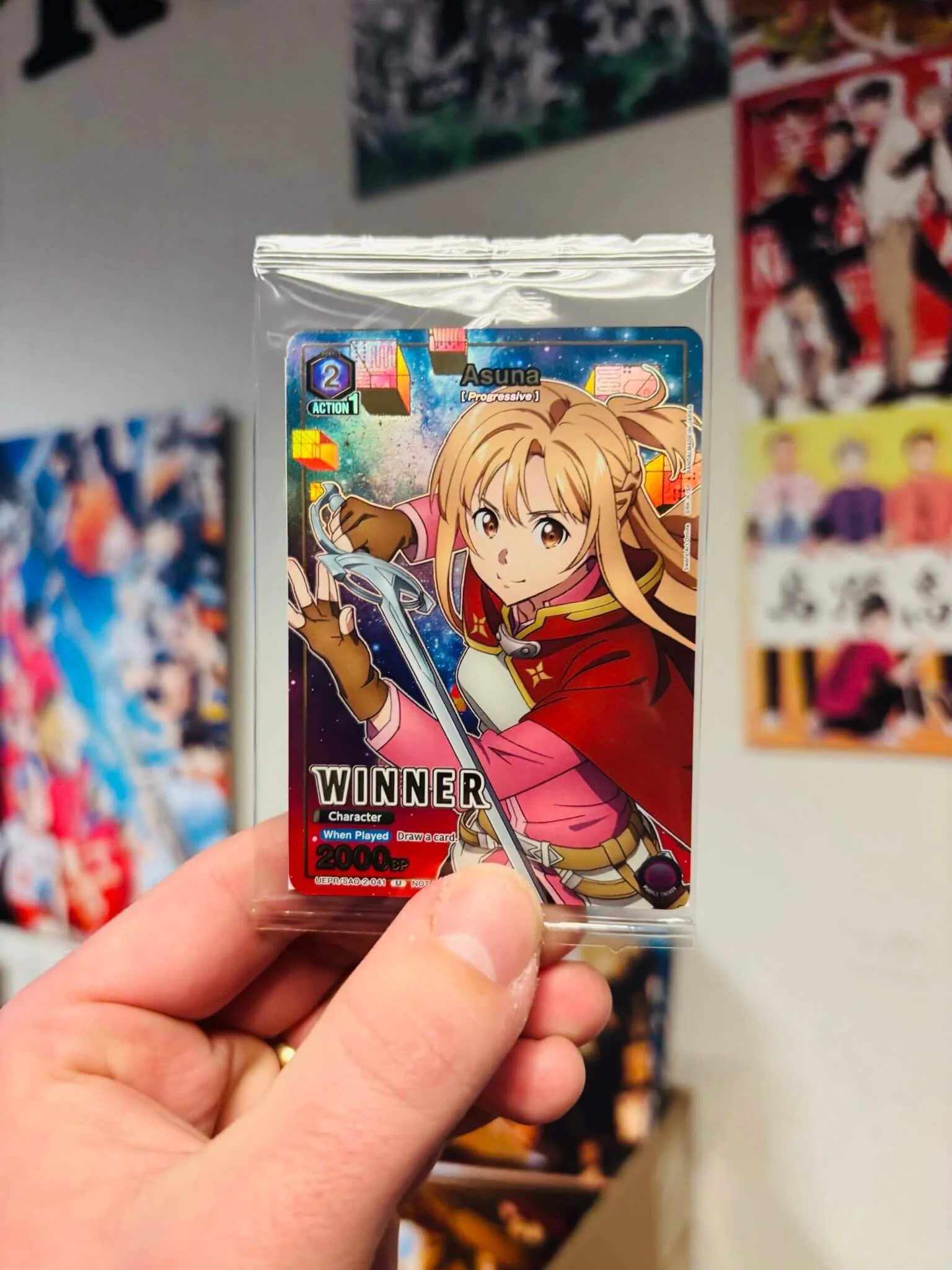 Can I get Nine Asuna UNION ARENA Winner cards? — Joseph Writer